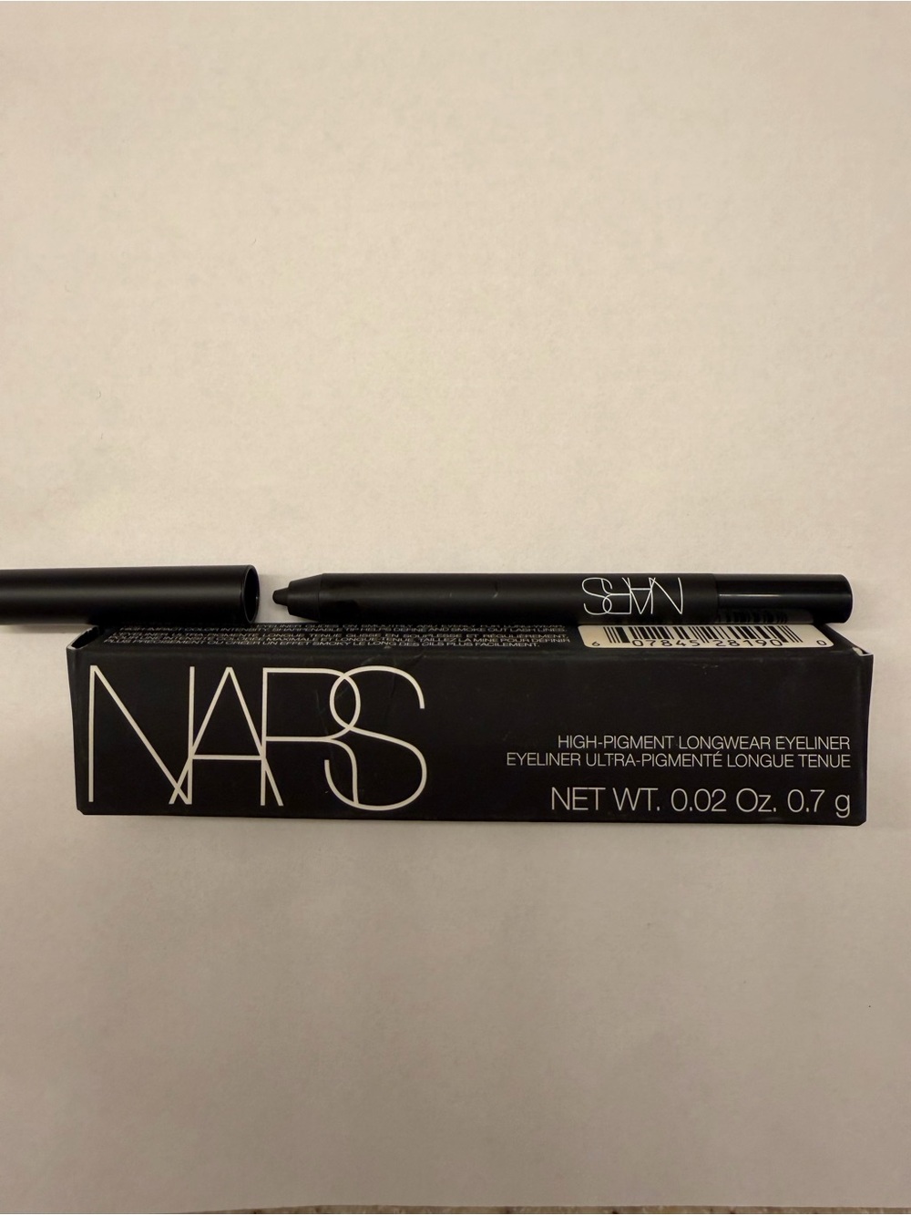 NARS High-Pigment Longwear Eyeliner - Via Veneto (Black) 0.02 oz / 0.7g NEW